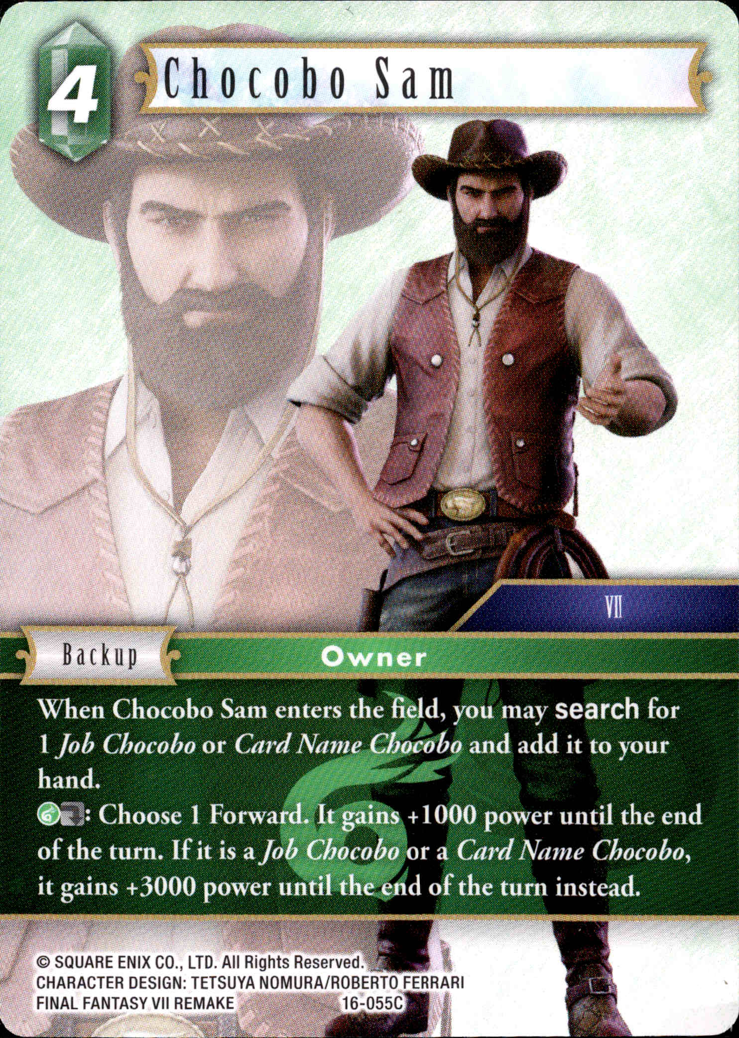 Chocobo Sam - 16-055C - Emissaries of Light - Card Cavern