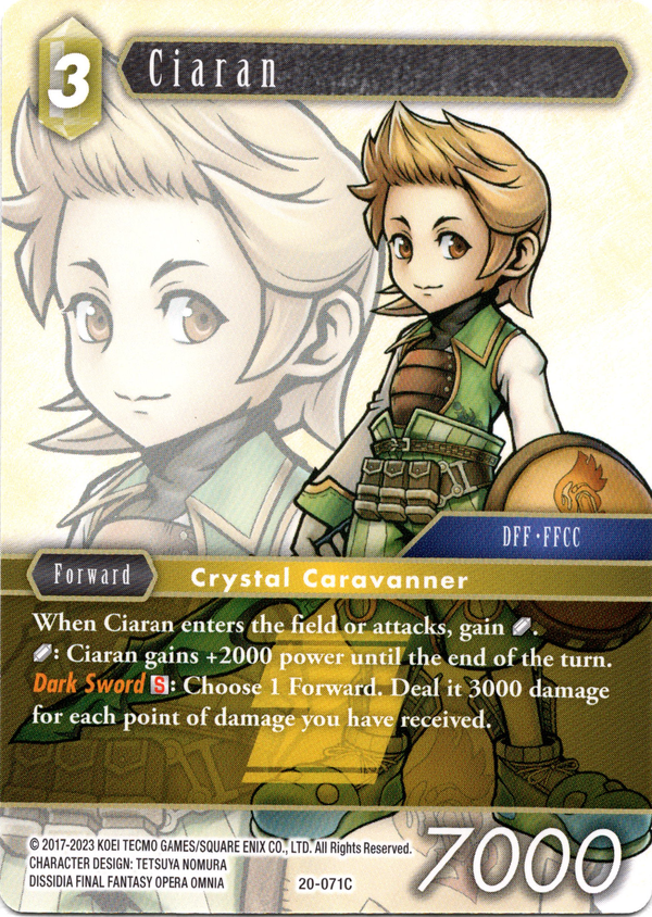 Ciaran - 20-071C - Dawn of Heroes - Card Cavern