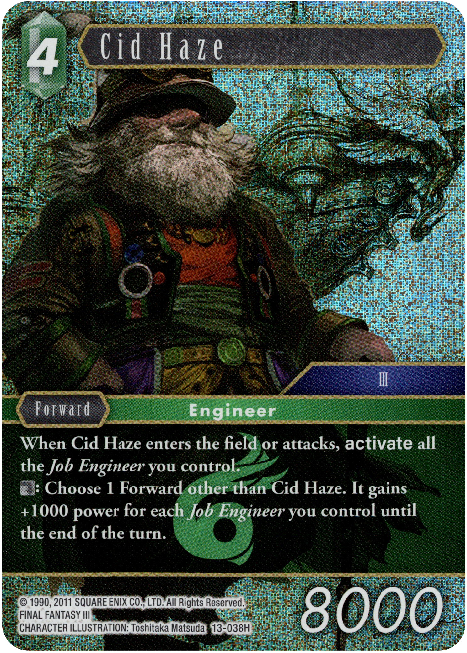 Cid Haze - 13-038H - Opus XIII - Foil - Card Cavern