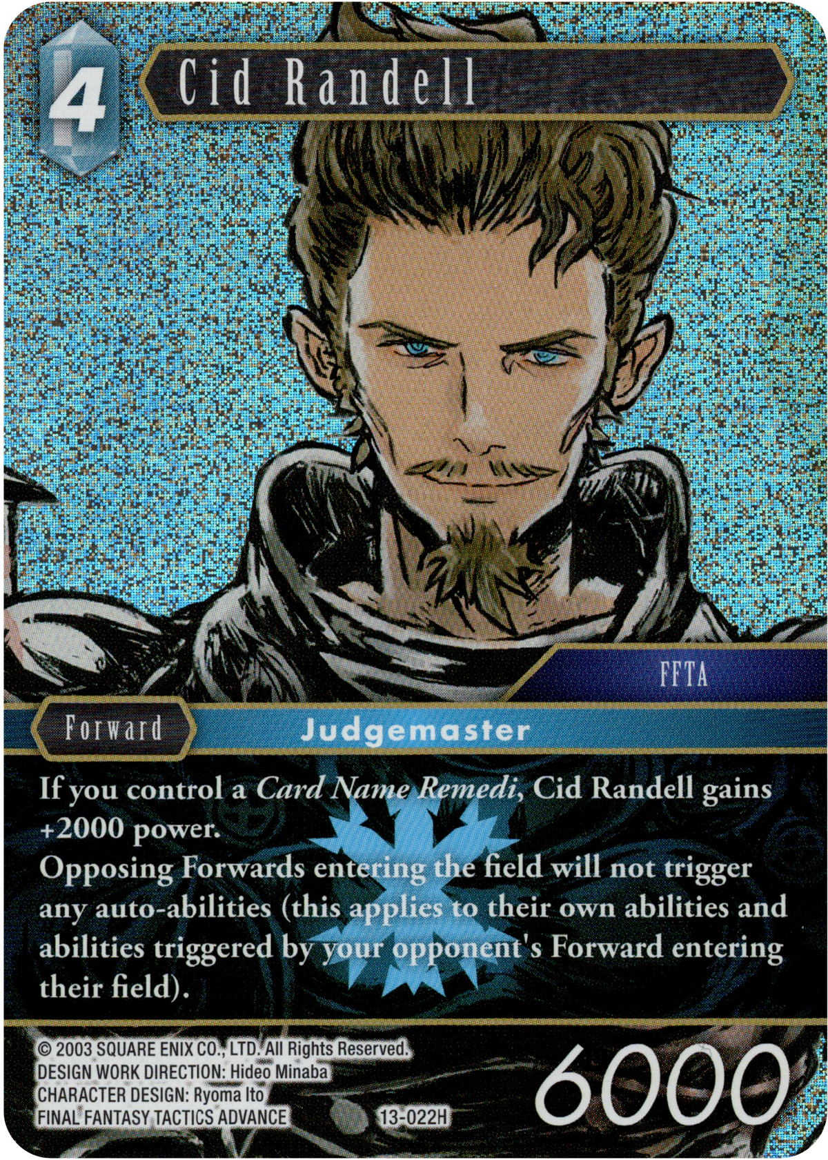 Cid Randell - 13-022H - Opus XIII - Foil - Card Cavern