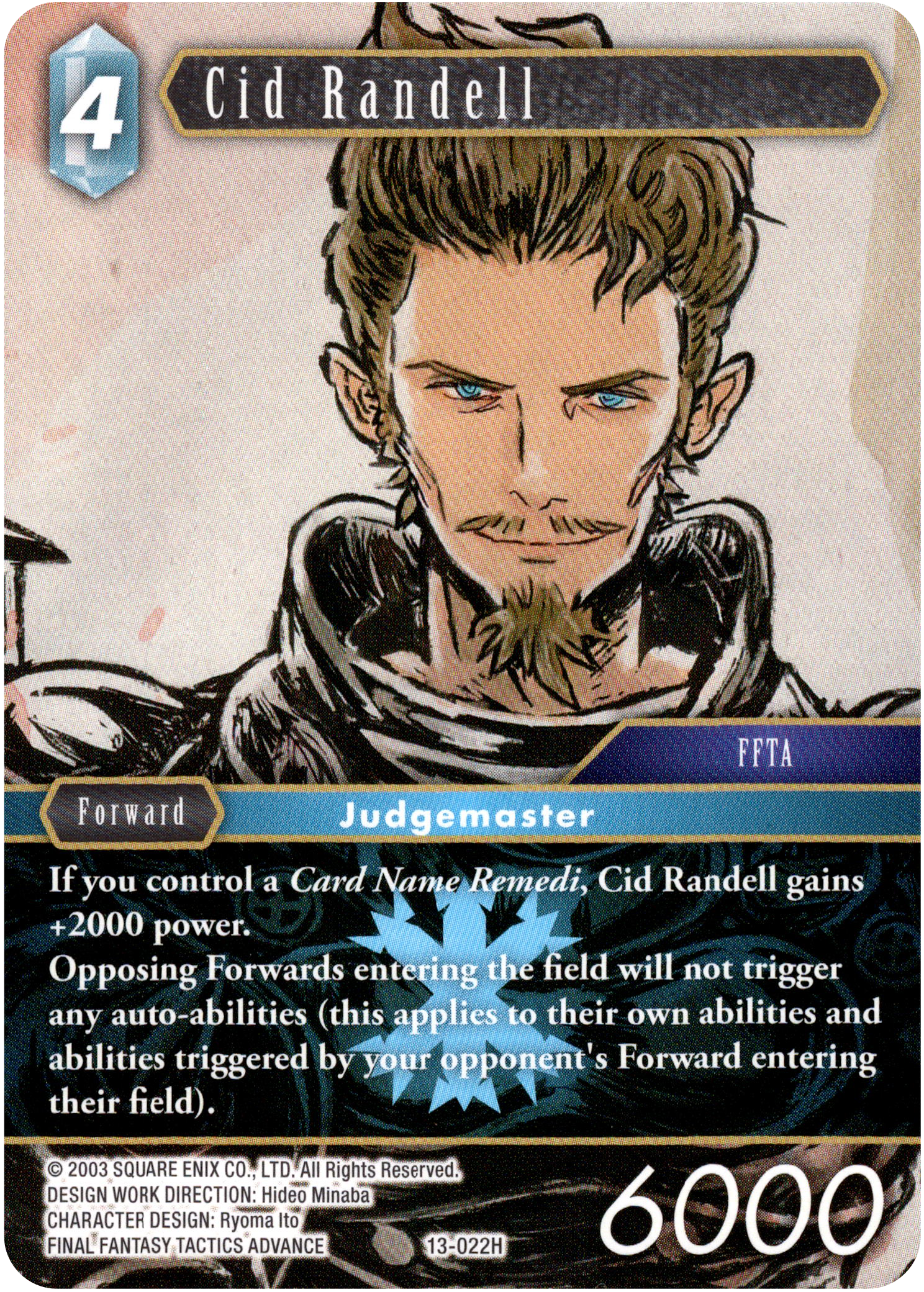 Cid Randell - 13-022H - Opus XIII - Card Cavern