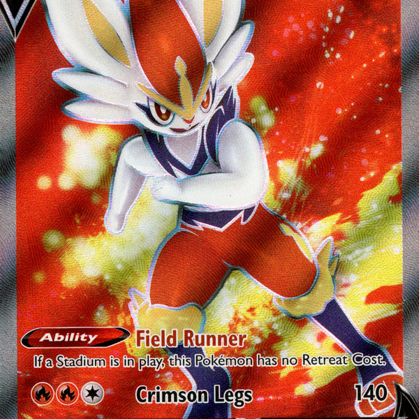 cinderace v pokemon card price Cinderace V Full Art - 178/192 - Rebel Clash