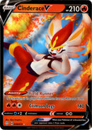 Cinderace V - 018/072 - Shining Fates - Holo - Card Cavern