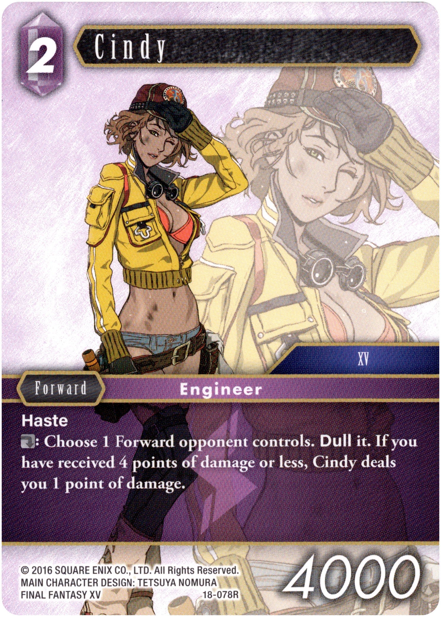 Cindy - 18-078R - Resurgence of Power - Card Cavern