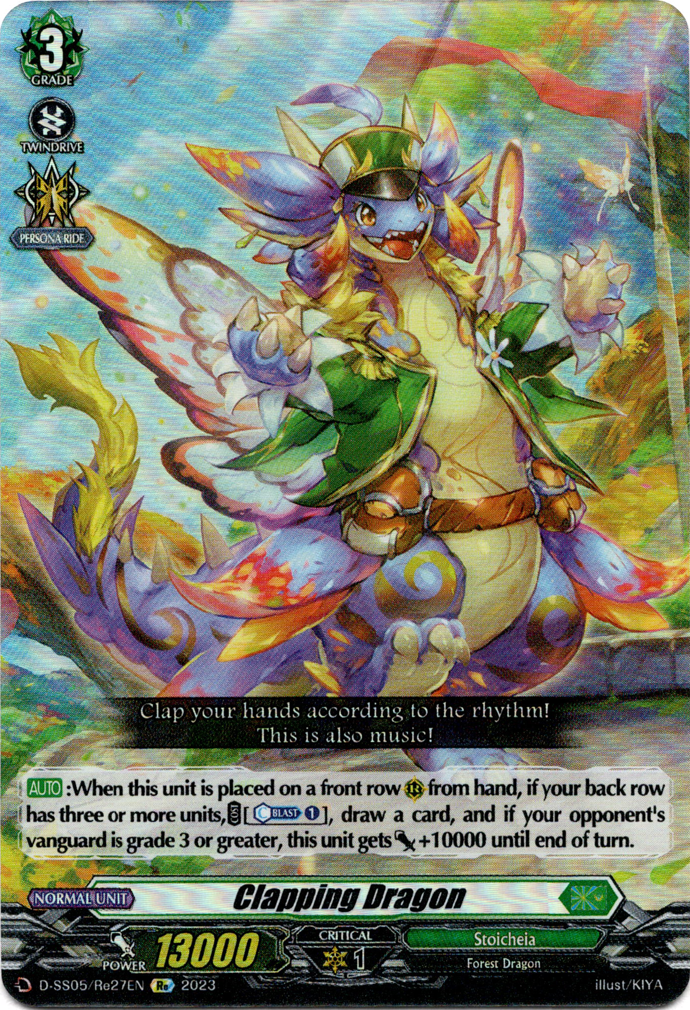 Clapping Dragon - D-SS05/Re27EN - Festival Booster 2023 - Card Cavern