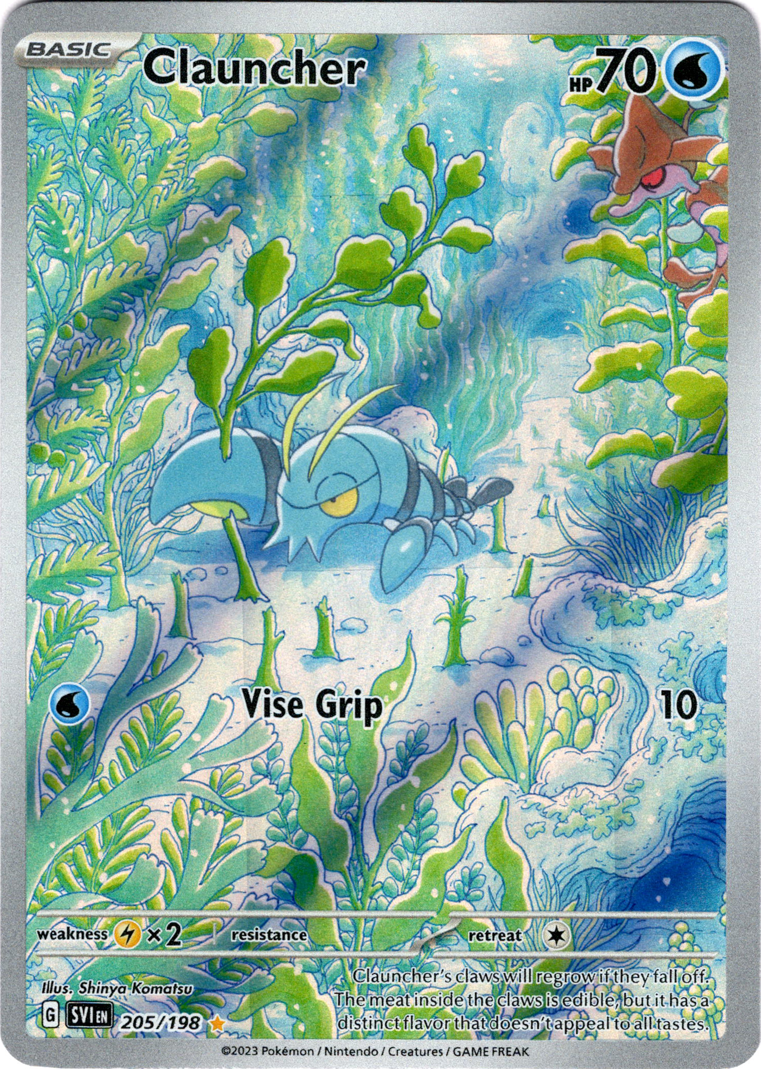 Clauncher - 205/198 - Scarlet & Violet - Holo – Card Cavern Trading ...