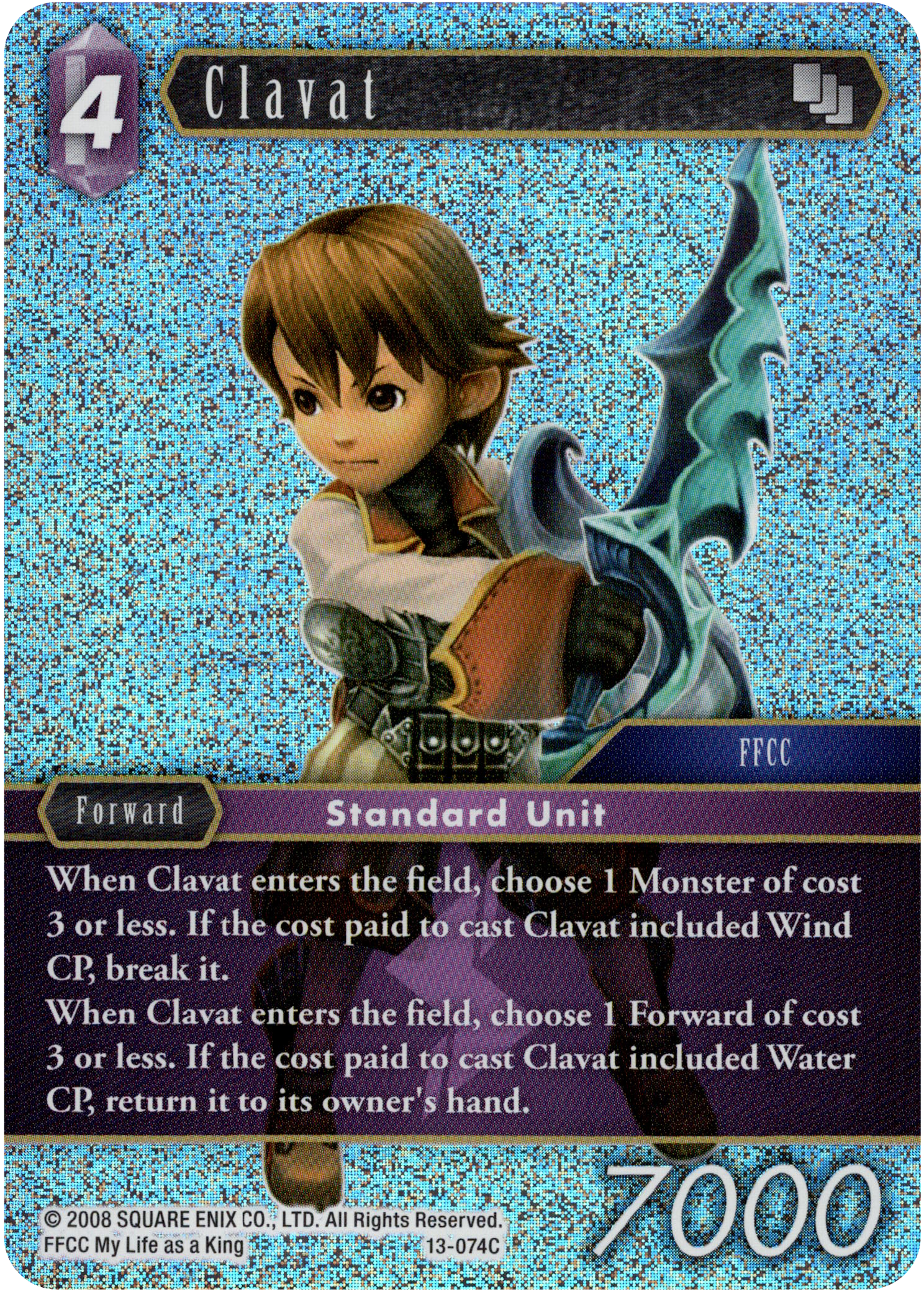 Clavat - 13-074C - Opus XIII - Foil - Card Cavern