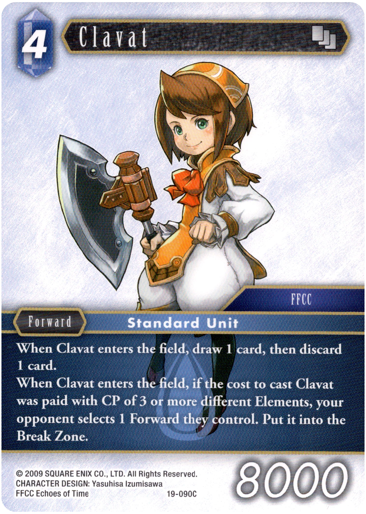 Clavat - 19-090C - From Nightmares - Card Cavern
