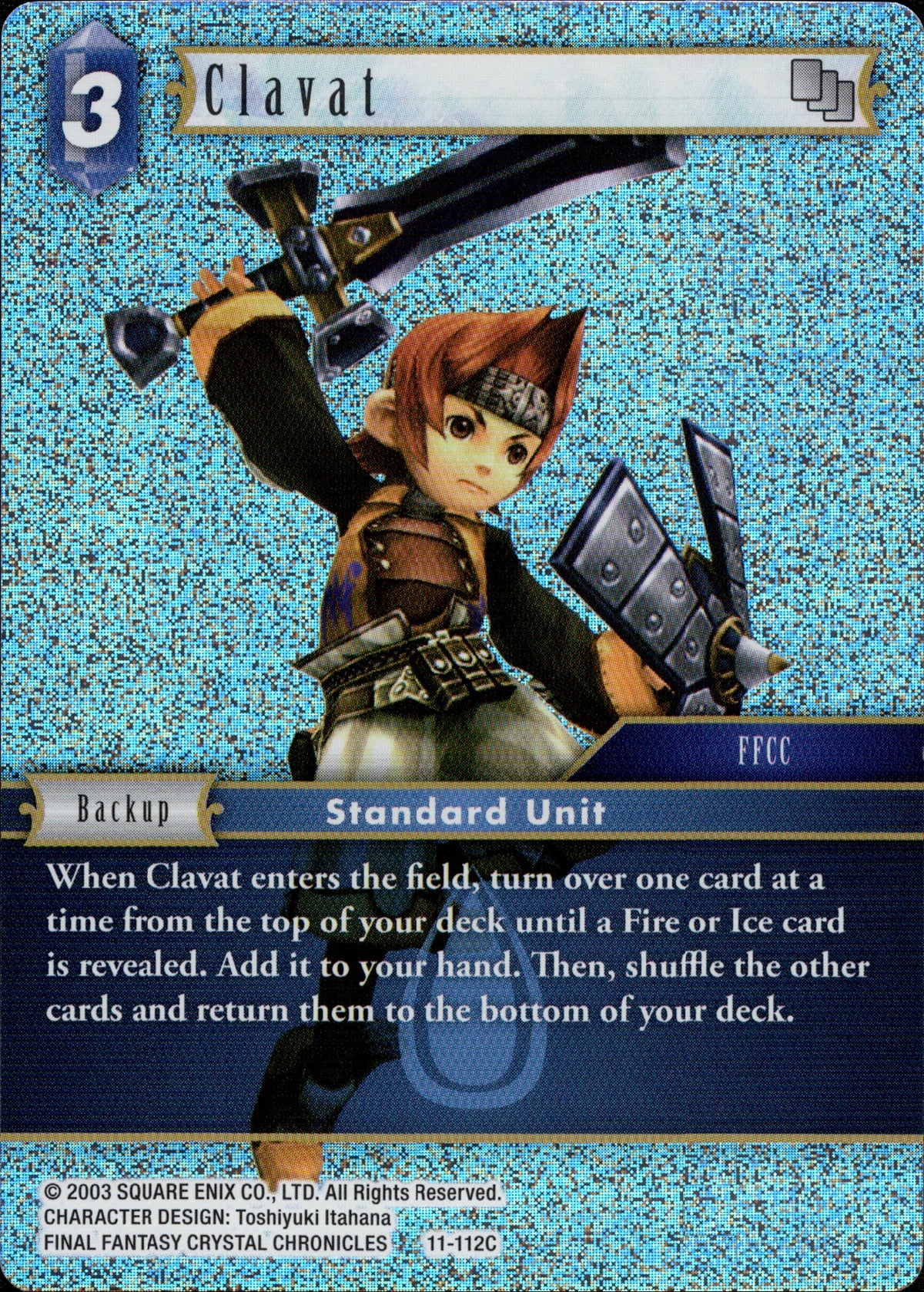 Clavat - 11-112C - Opus XI - Foil - Card Cavern