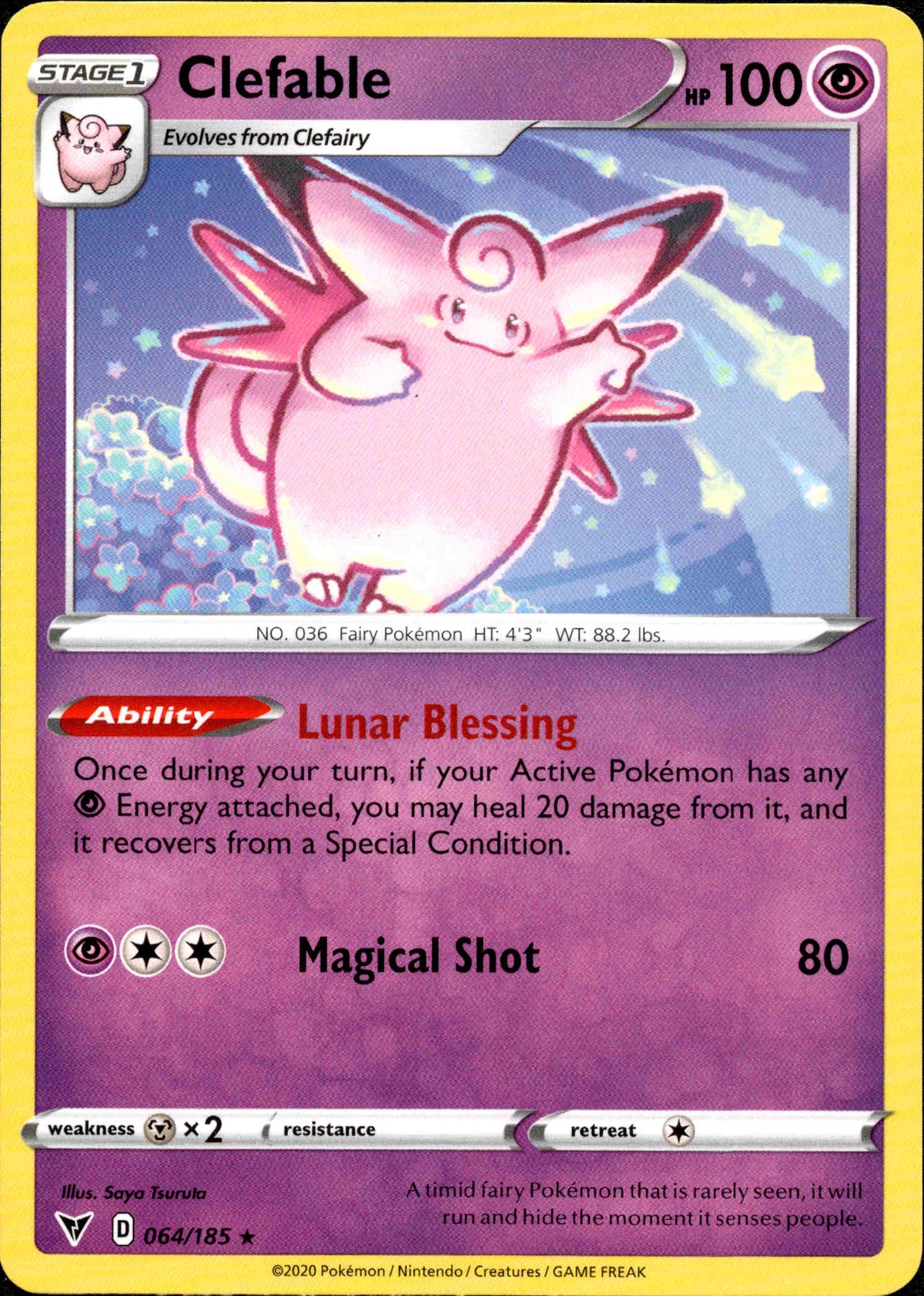 Clefable - 064/185 - Vivid Voltage - Card Cavern