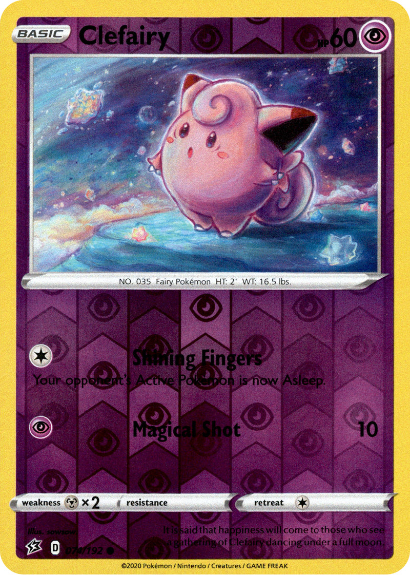 Clefairy - 74/192 - Rebel Clash
