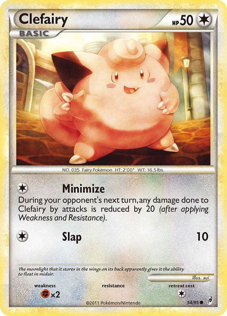Clefairy - 54/95 - Call of Legends - Card Cavern