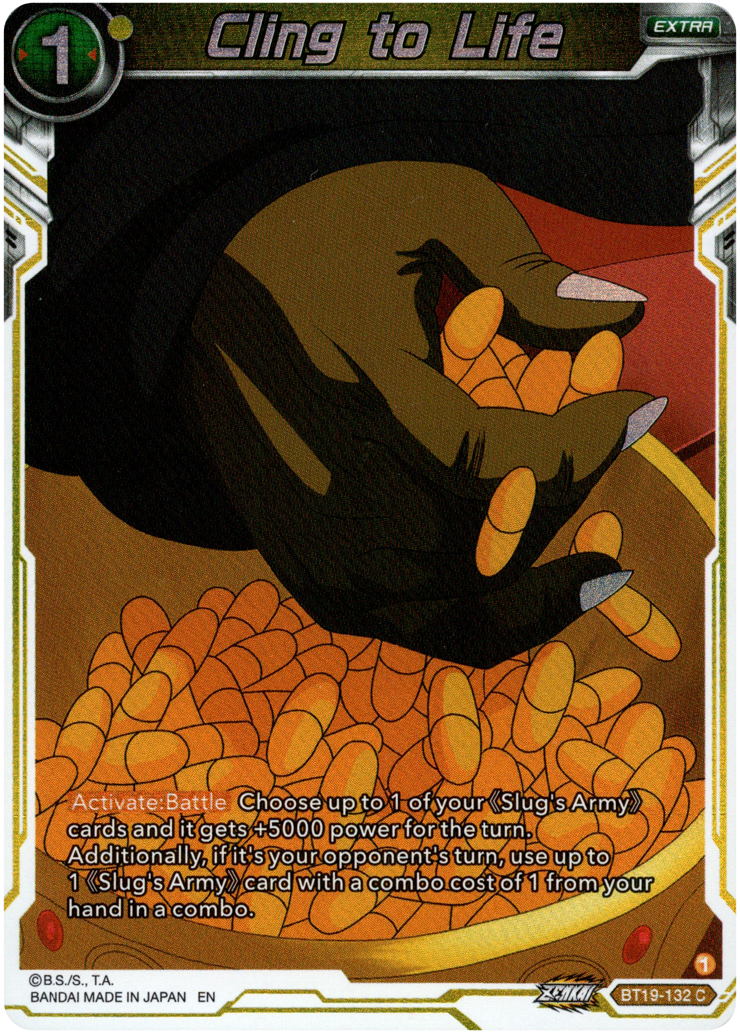 Cling to Life - BT19-132 - Fighter's Ambition - Foil - Card Cavern