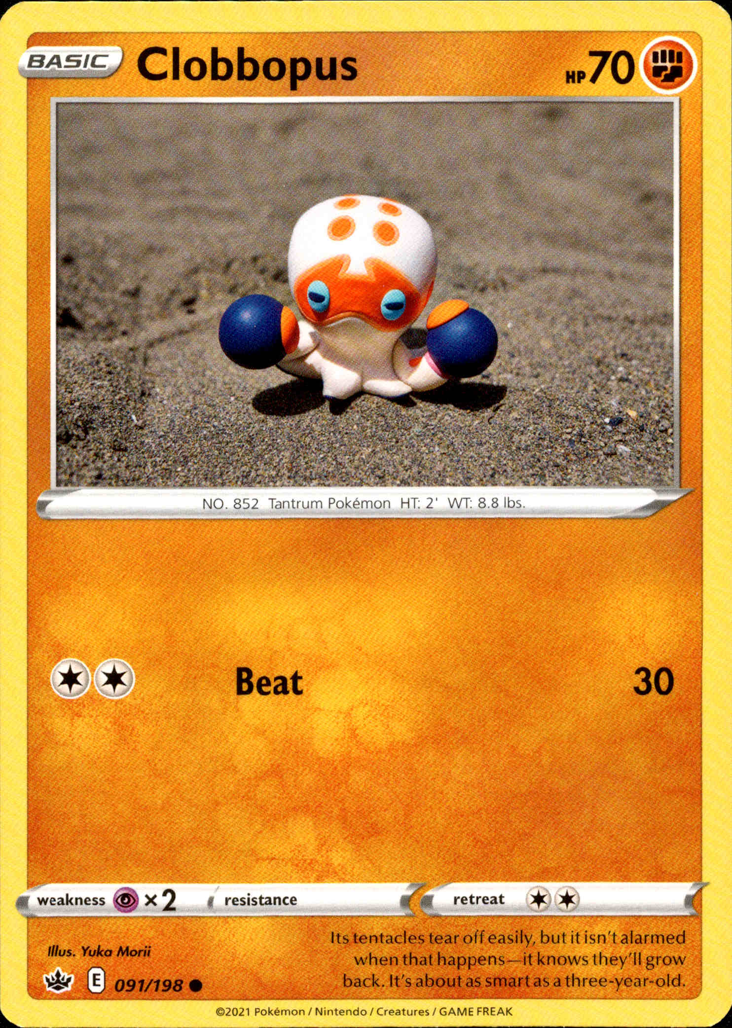 Clobbopus - 091/198 - Chilling Reign - Card Cavern