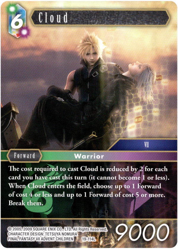 Cloud - 19-114L - From Nightmares - Card Cavern