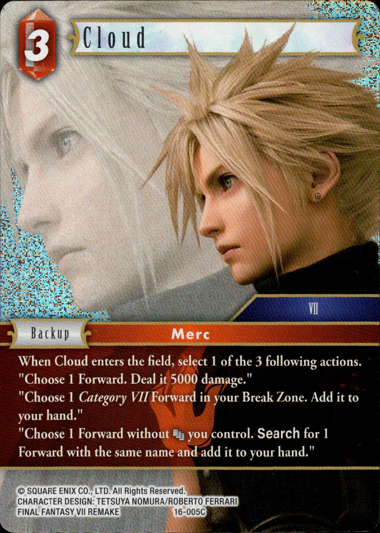 Cloud - 16-005C - Emissaries of Light - Foil - Card Cavern
