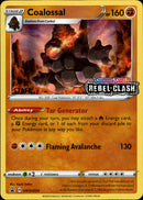Coalossal Prerelease (Staff) - SWSH024 - Sword & Shield Promo - Card Cavern