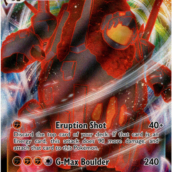 Coalossal VMAX - 099/185 - Vivid Voltage - Holo Card Cavern Trading Cards, LLC Coalossal VMAX - 099/185 - Vivid Voltage - Holo Card Cavern Trading Cards, LLC