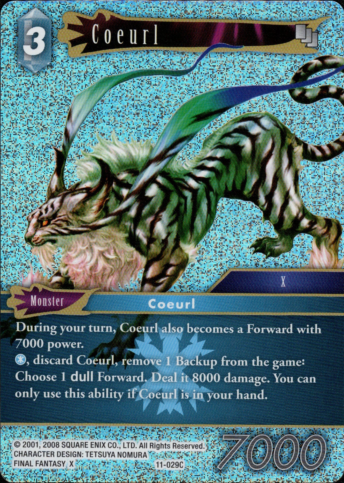 Coeurl - 11-029C - Opus XI - Foil - Card Cavern