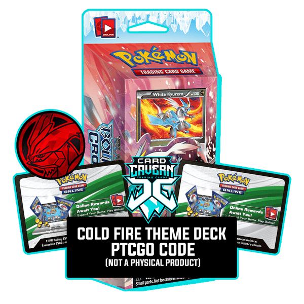 Cold Fire Theme Deck - Boundaries Crossed - PTCGO Code - Card Cavern