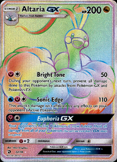 Altaria GX Hyper Rare - 72/70 - Dragon Majesty - Holo - Card Cavern