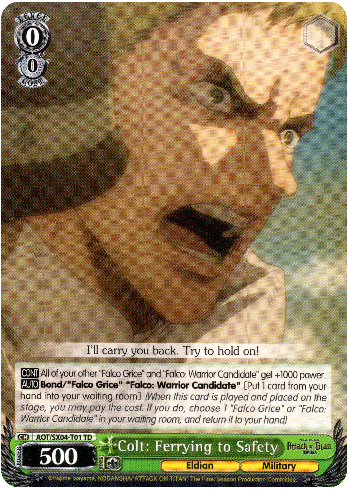 Colt: Ferrying to Safety - AOT/SX04-T01 TD - Card Cavern