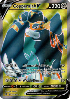 Copperajah V Full Art - 187/192 - Rebel Clash - Holo - Card Cavern