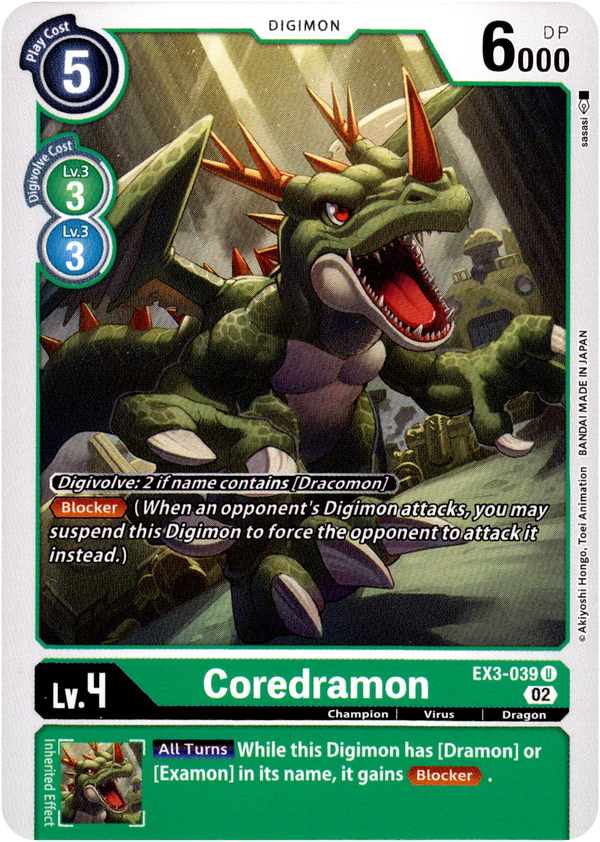 Draconic Roar [EX-03] - Digimon Singles  Card Cavern Trading Cards, LLC
