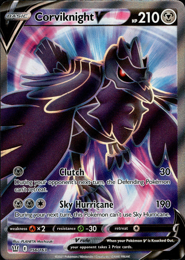Corviknight V Full Art - 156/163 - Battle Styles - Holo - Card Cavern