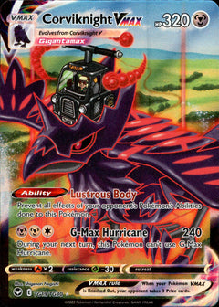 Corviknight VMAX - TG19/TG30 - Silver Tempest - Holo - Card Cavern