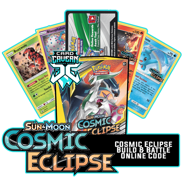 Cosmic Eclipse Prerelease Kit - 1 of 4 promos - PTCGO Code - Card Cavern