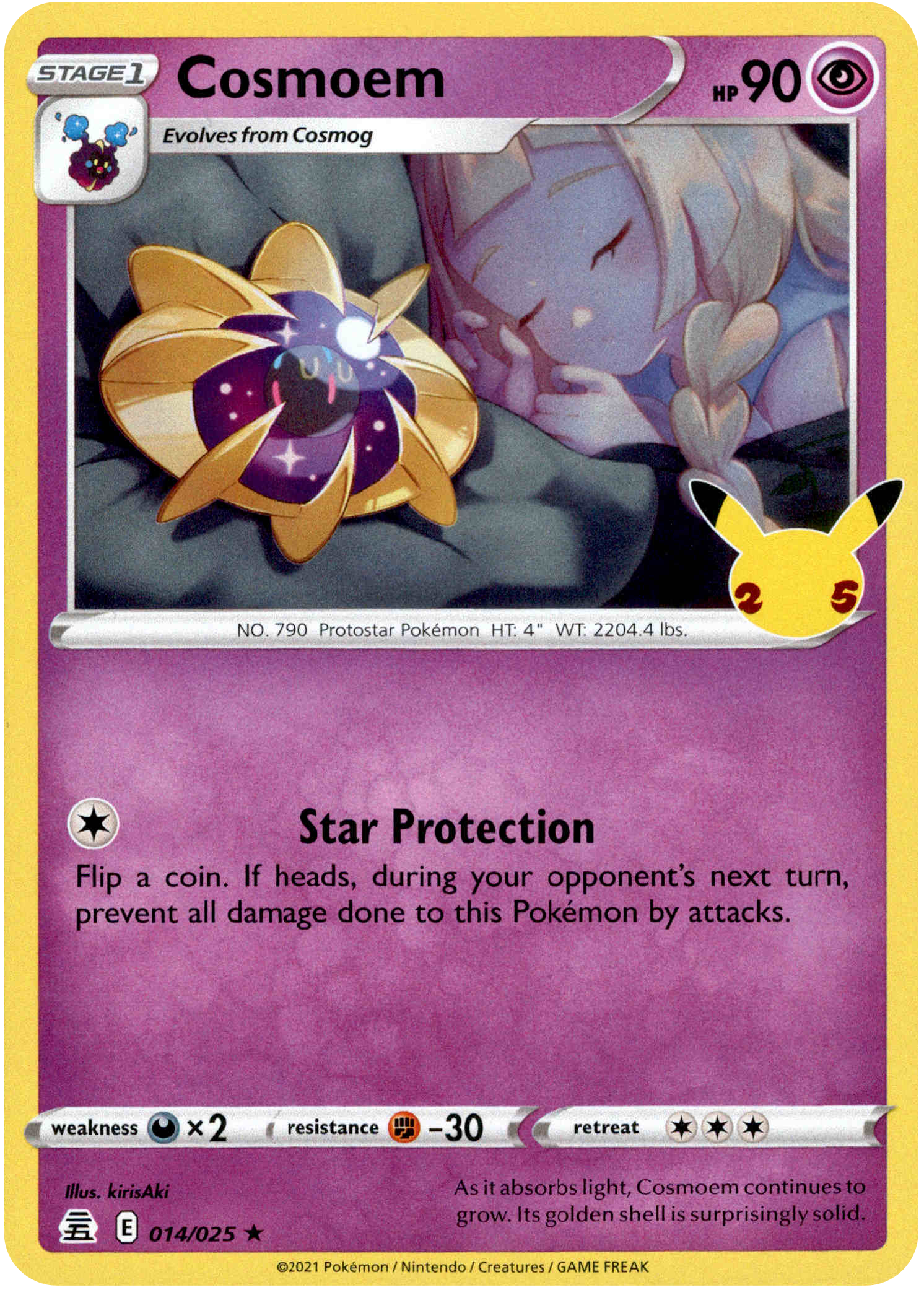 Cosmoem - 014/025 - Celebrations - Holo - Card Cavern