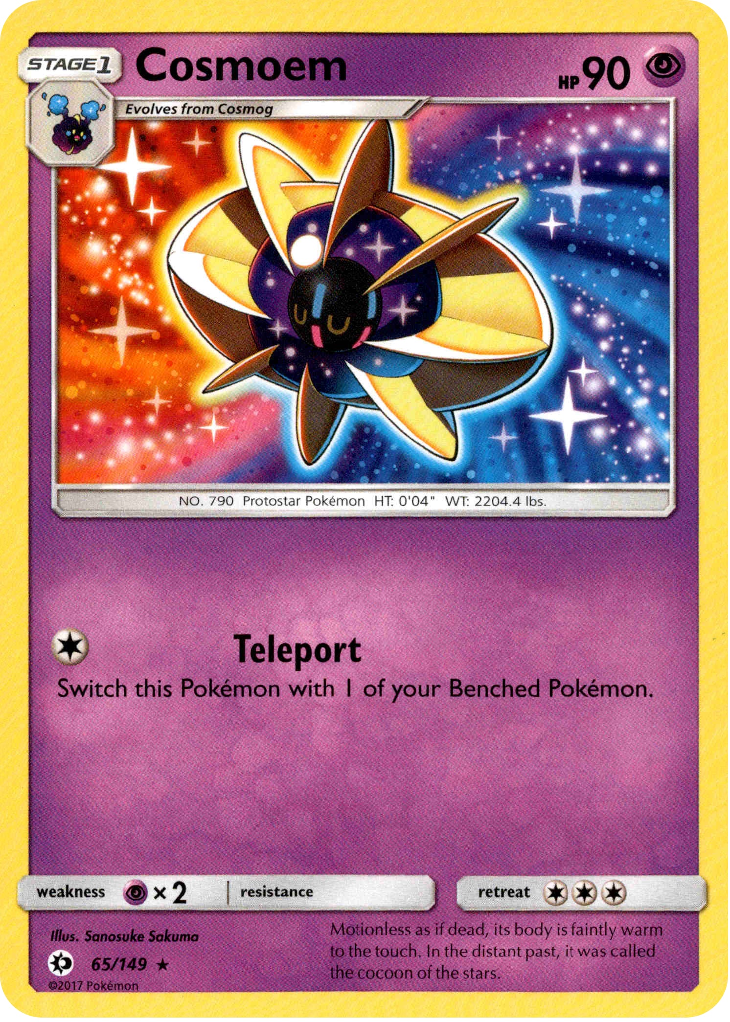 Cosmoem - 65/149 - Sun & Moon - Card Cavern