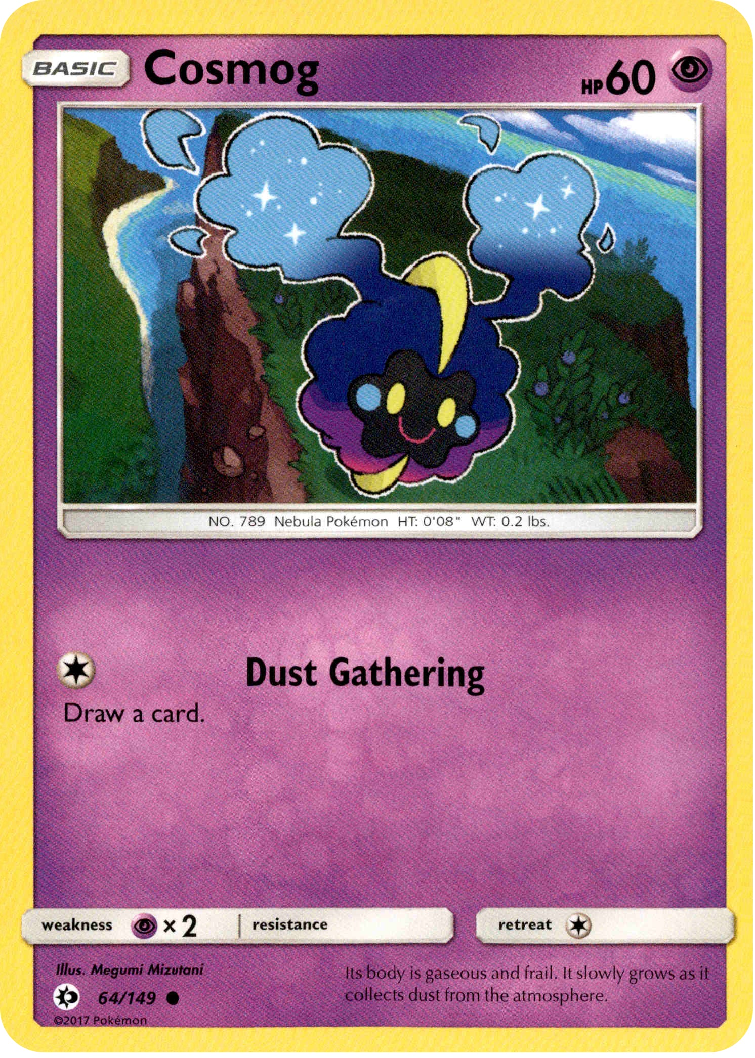 Cosmog - 64/149 - Sun & Moon - Card Cavern