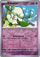 Cottonee - 034/091 - Paldean Fates - Reverse Holo - Card Cavern