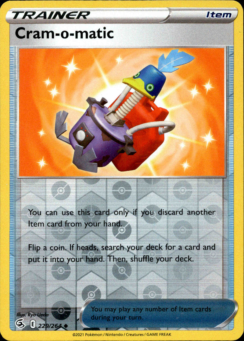 Cram-o-matic - 229/264 - Fusion Strike - Reverse Holo - Card Cavern