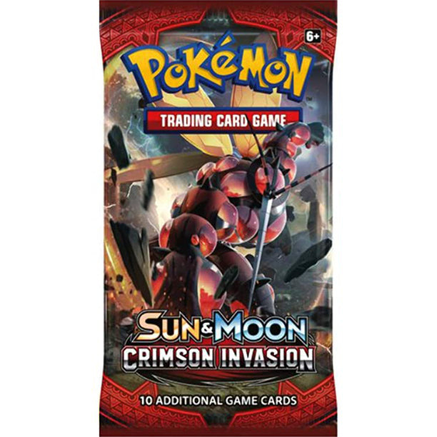 Crimson Invasion Pokemon Booster Pack - Card Cavern