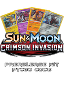 Crimson Invasion Prerelease Kit - 1 of 4 promos - PTCGO Code - Card Cavern
