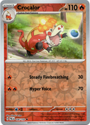 Crocalor - 036/193 - Paldea Evolved - Reverse Holo - Card Cavern