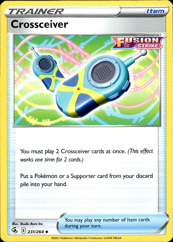 Crossceiver - 231/264 - Fusion Strike - Card Cavern