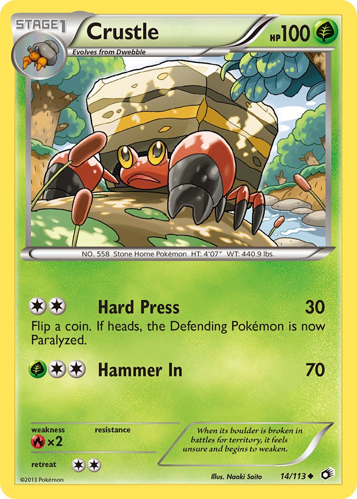 Crustle - 14/113 - Legendary Treasures - Card Cavern