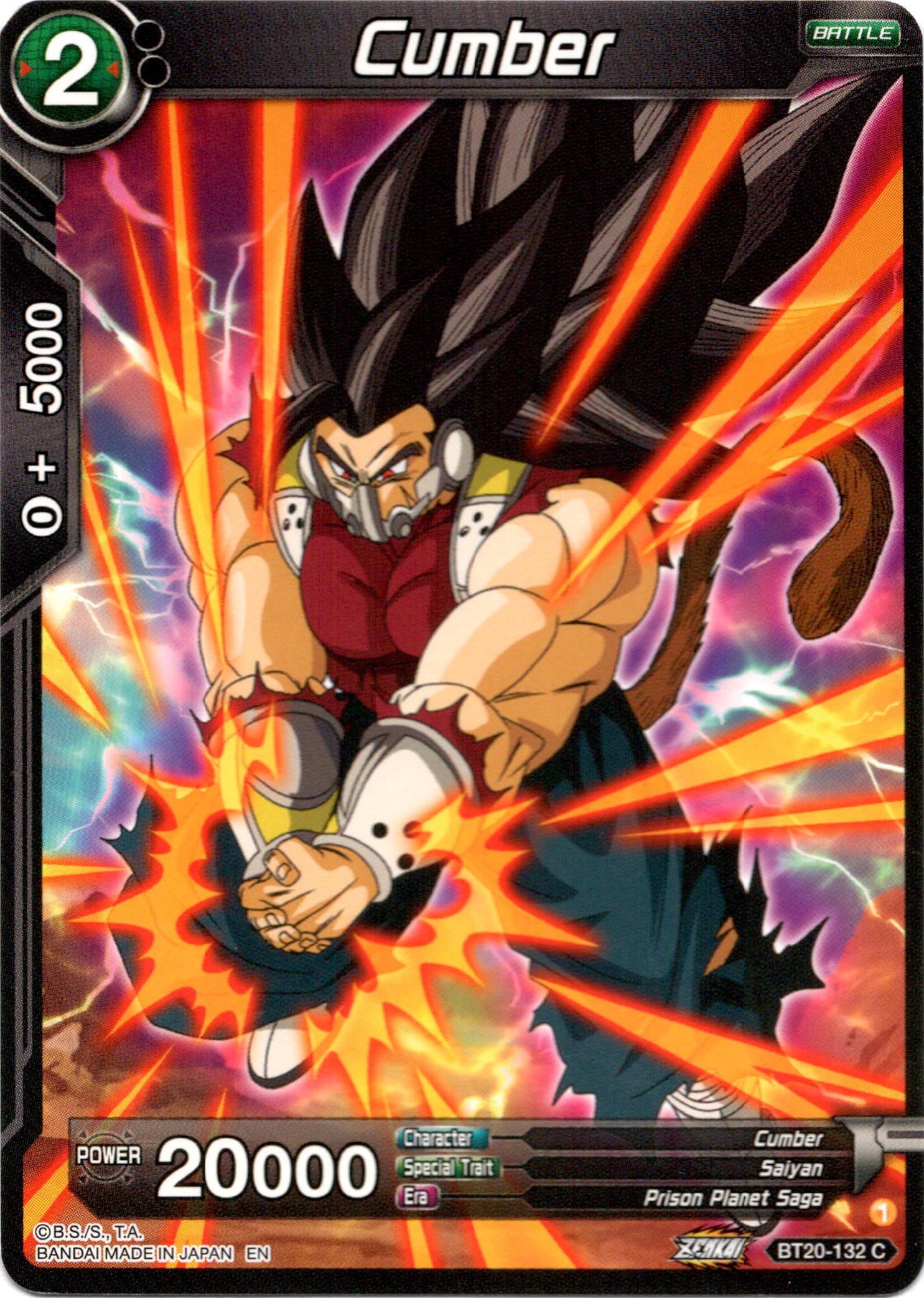 Cumber - BT20-132 C - Power Absorbed - Card Cavern