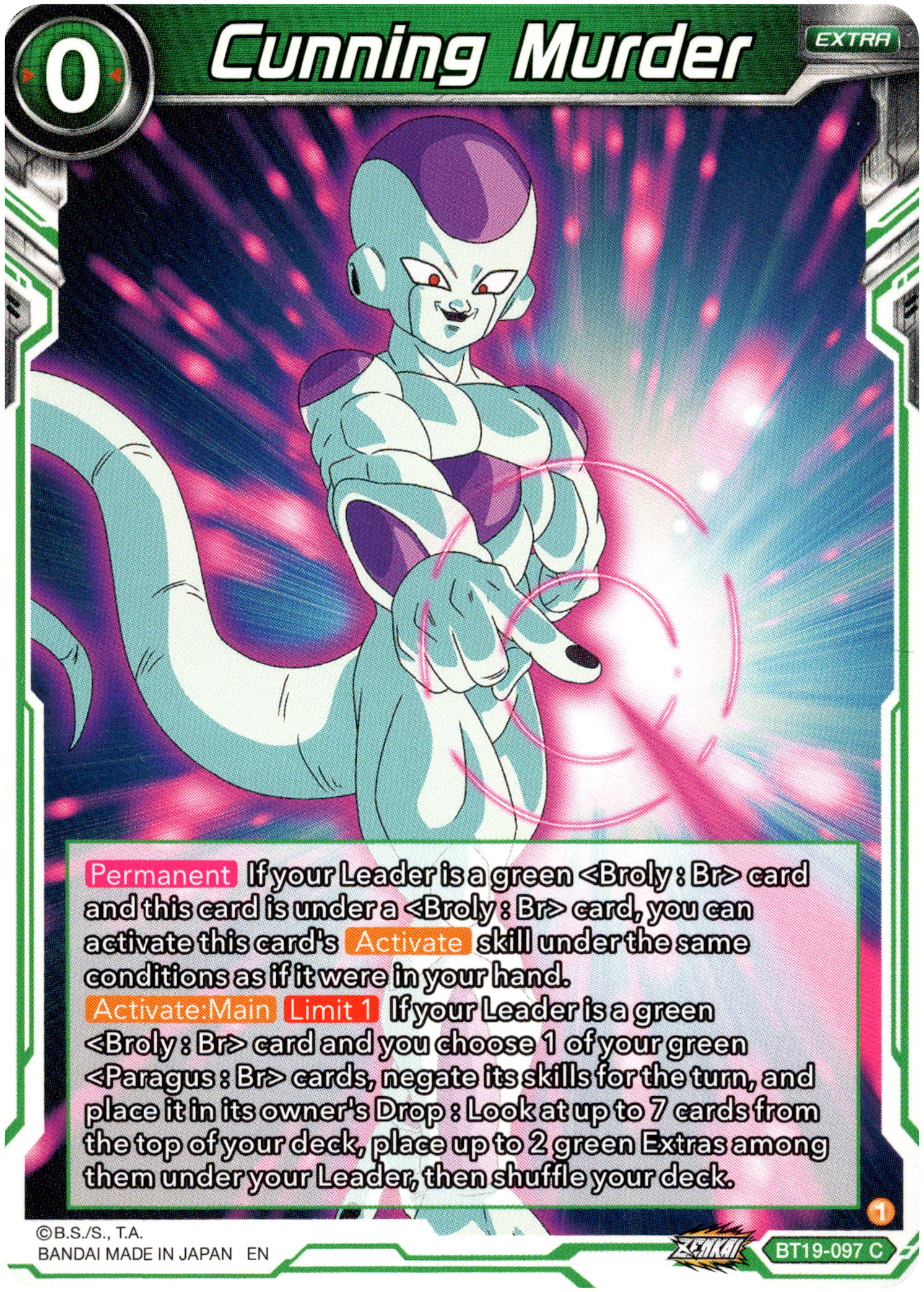Cunning Murder - BT19-097 - Fighter's Ambition - Card Cavern
