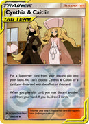 Cynthia & Caitlin - 189/236 - Cosmic Eclipse - Reverse Holo - Card Cavern