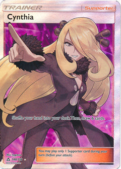 Cynthia Full Art - 148/156 - Ultra Prism - Holo - Card Cavern