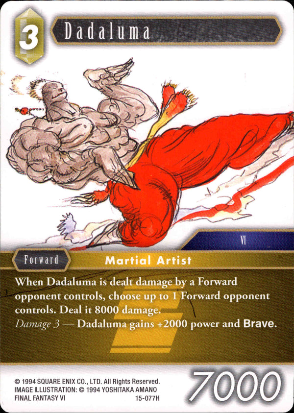 Dadaluma - 15-077H - Crystal Dominion - Card Cavern