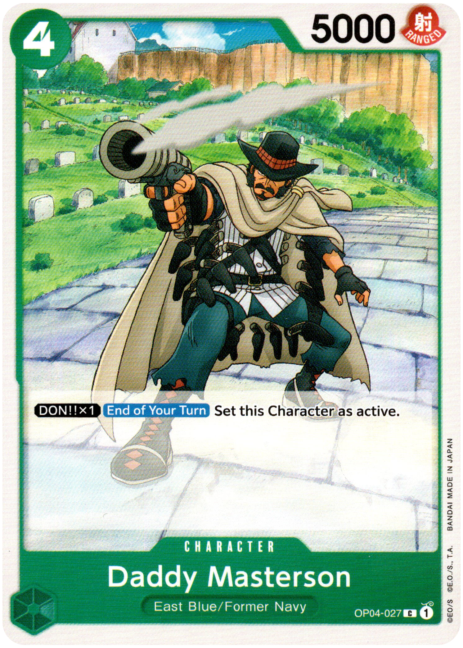 Daddy Masterson - OP04-027 C - Kingdoms of Intrigue - Card Cavern