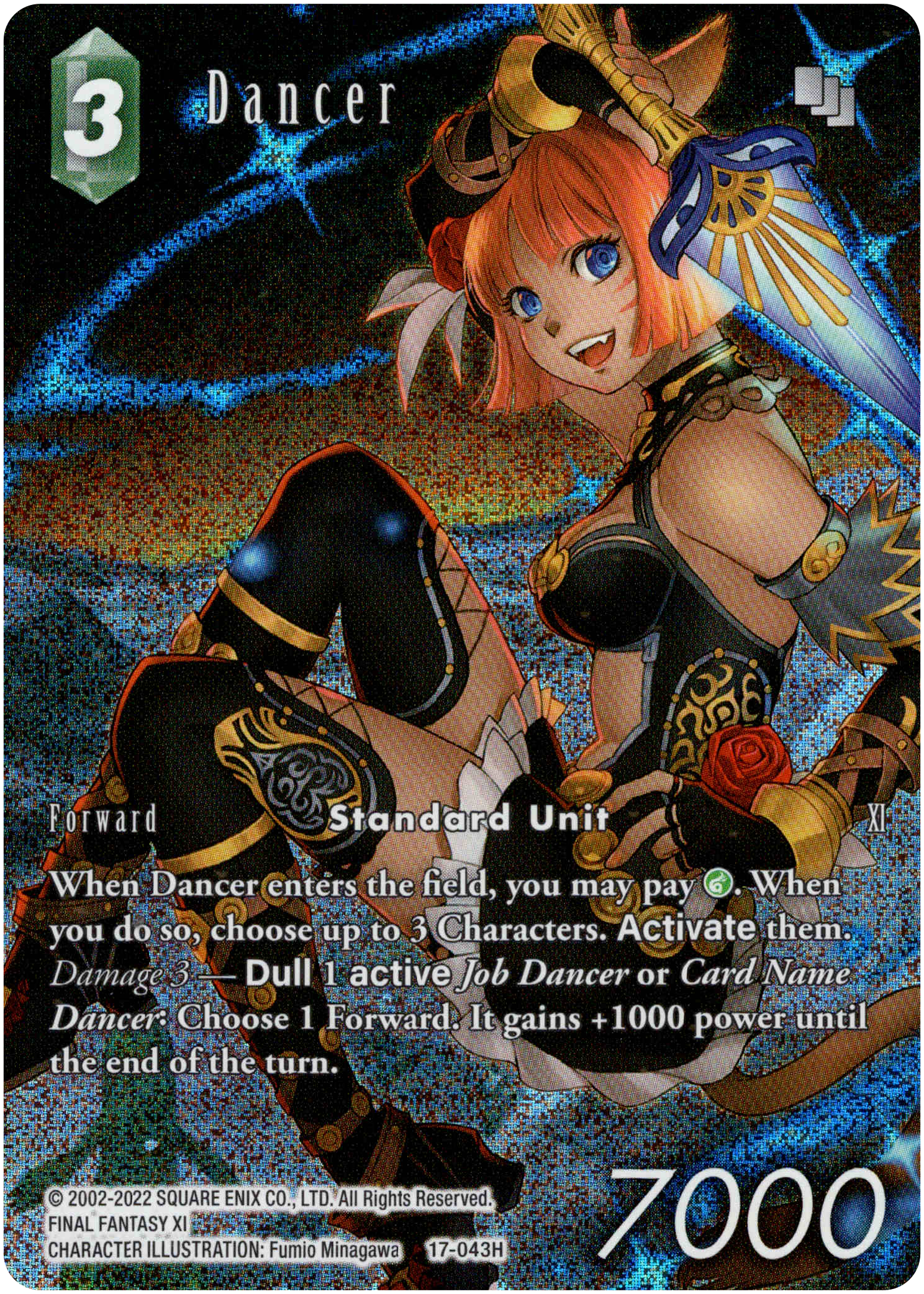 Dancer Full Art - 17-043H - Rebellion's Call - Foil - Card Cavern