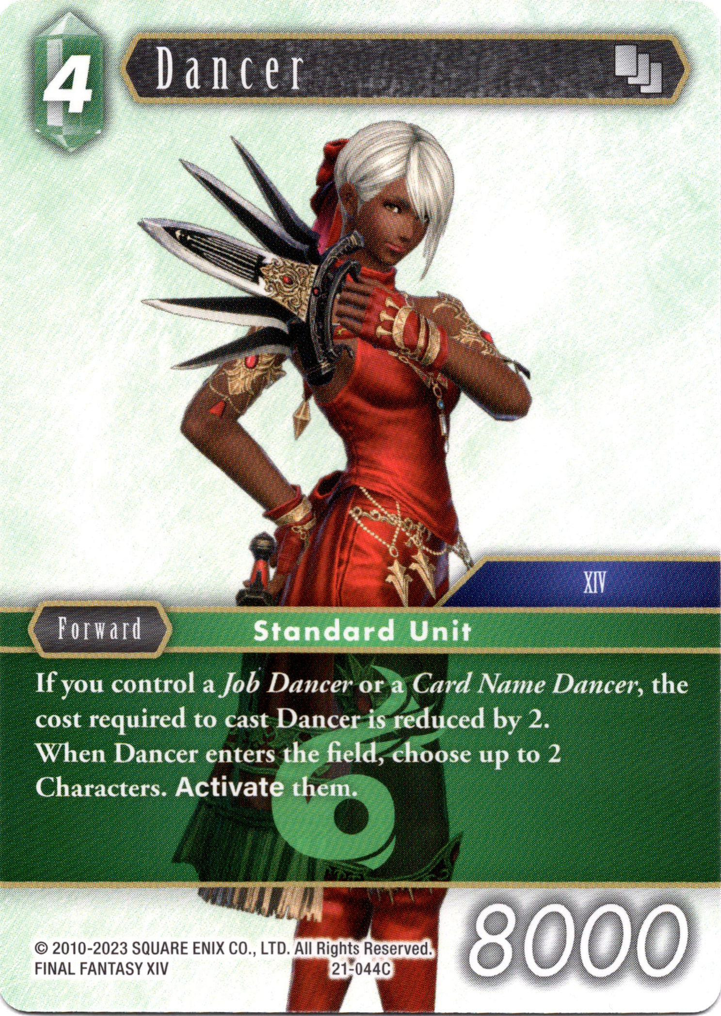 Dancer - 21-044C - Beyond Destiny – Card Cavern Trading Cards, LLC