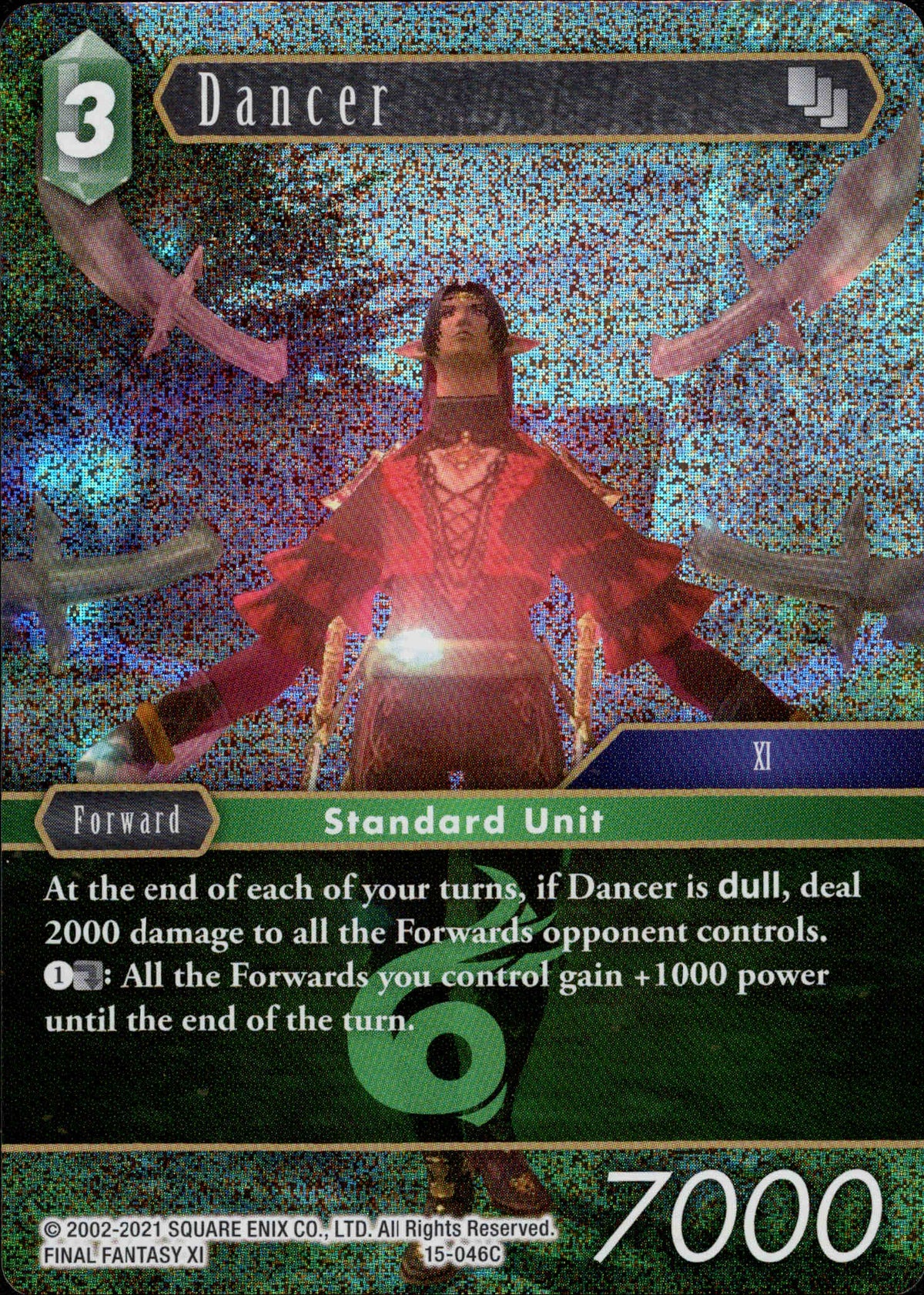Dancer - 15-046C - Crystal Dominion - Foil - Card Cavern